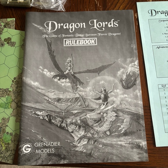 Dragon Lords game 1993 Grenadier Models - Picture 6 of 8